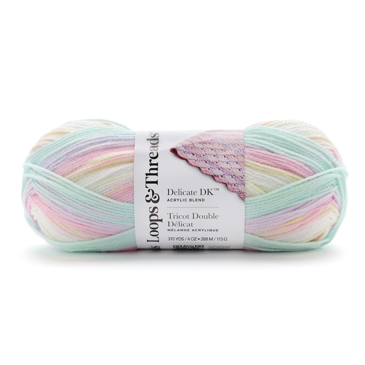 15 Pack: Delicate DK™ Yarn by Loops & Threads®